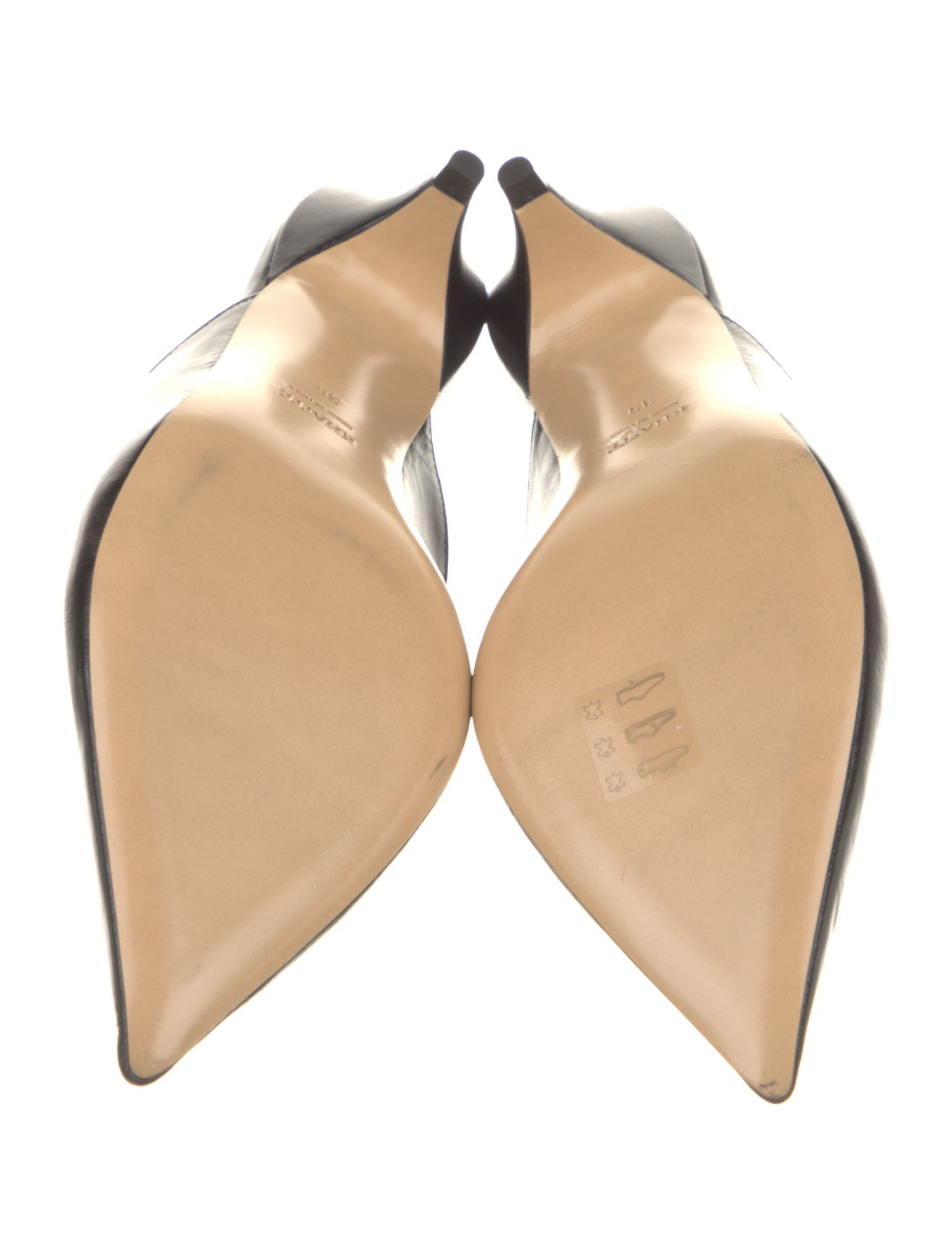 Khaite Leather Mules